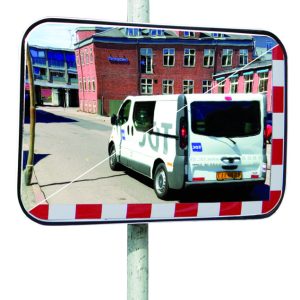 Univerzalno ogledalo UNI-SIG SA retroreflektivnOM trakOM za upozoravanje